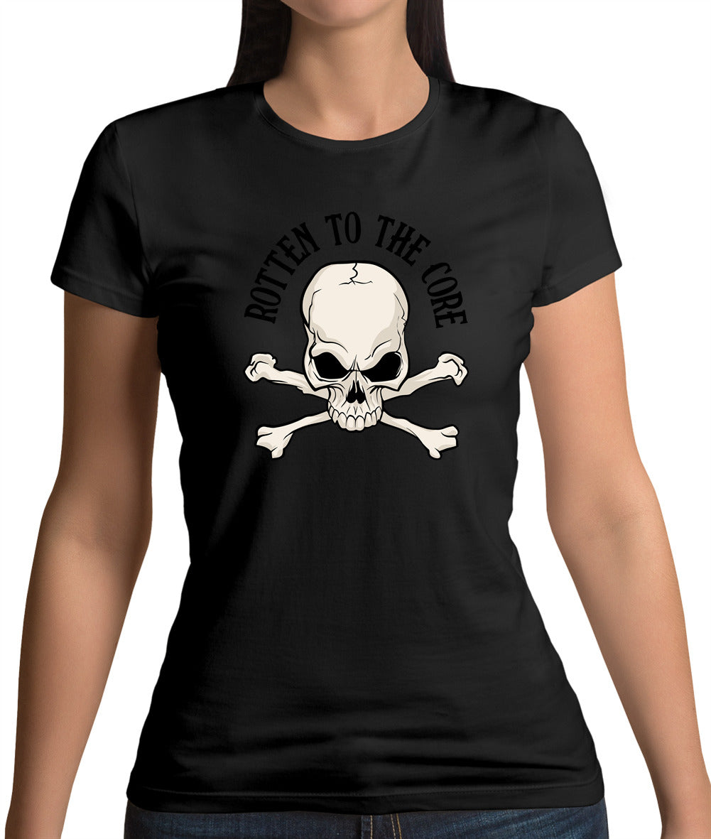 Rotten To The Core Womens T-Shirt