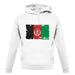 Afghanistan Grunge Style Flag unisex hoodie