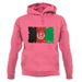 Afghanistan Grunge Style Flag unisex hoodie