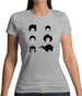 Afro Funky Hair Styles Womens T-Shirt