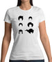 Afro Funky Hair Styles Womens T-Shirt