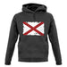 Alabama Grunge Style Flag unisex hoodie