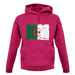 Algeria Grunge Style Flag unisex hoodie