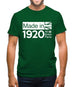 Made In 1920 All British Parts Crown Mens T-Shirt