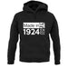 Made In 1924 All British Parts Crown unisex hoodie