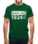 Made In 1924 All British Parts Crown Mens T-Shirt