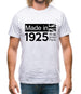 Made In 1925 All British Parts Crown Mens T-Shirt