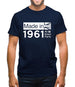 Made In 1961 All British Parts Crown Mens T-Shirt
