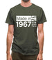 Made In 1967 All British Parts Crown Mens T-Shirt