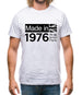 Made In 1976 All British Parts Crown Mens T-Shirt
