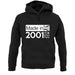 Made In 2001 All British Parts Crown unisex hoodie