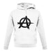 Anarchy Symbol unisex hoodie