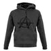 Anarchy Symbol unisex hoodie