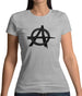 Anarchy Symbol Womens T-Shirt