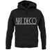 Art Deco unisex hoodie
