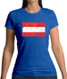 Austria  Grunge Style Flag Womens T-Shirt