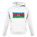 Azerbaijan Grunge Style Flag unisex hoodie