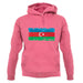 Azerbaijan Grunge Style Flag unisex hoodie