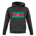 Azerbaijan Grunge Style Flag unisex hoodie