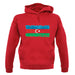 Azerbaijan Grunge Style Flag unisex hoodie