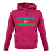 Azerbaijan Grunge Style Flag unisex hoodie