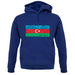 Azerbaijan Grunge Style Flag unisex hoodie