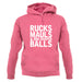 Ruck, Mauls And Odd Shaped Balls Unisex Hoodie