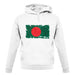 Bangladesh Grunge Style Flag unisex hoodie