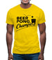 Beer Pong Champion Mens T-Shirt