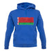 Belarus Grunge Style Flag unisex hoodie