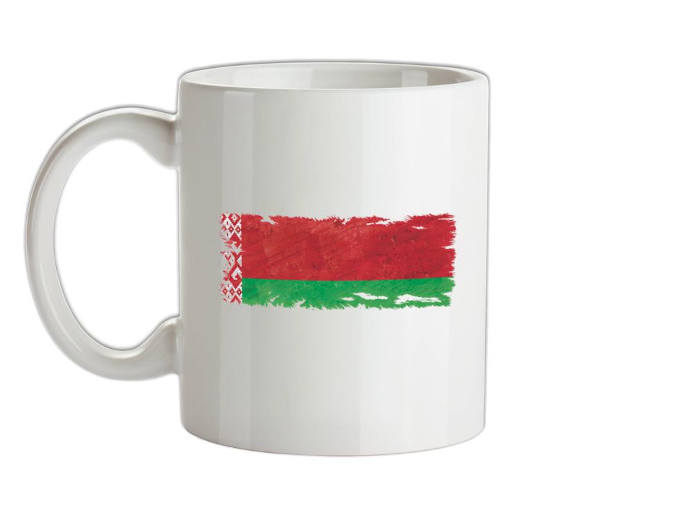 Belarus Grunge Style Flag Ceramic Mug