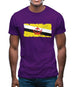 Brunei Grunge Style Flag Mens T-Shirt