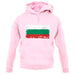 Bulgaria Grunge Style Flag unisex hoodie