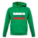 Bulgaria Grunge Style Flag unisex hoodie