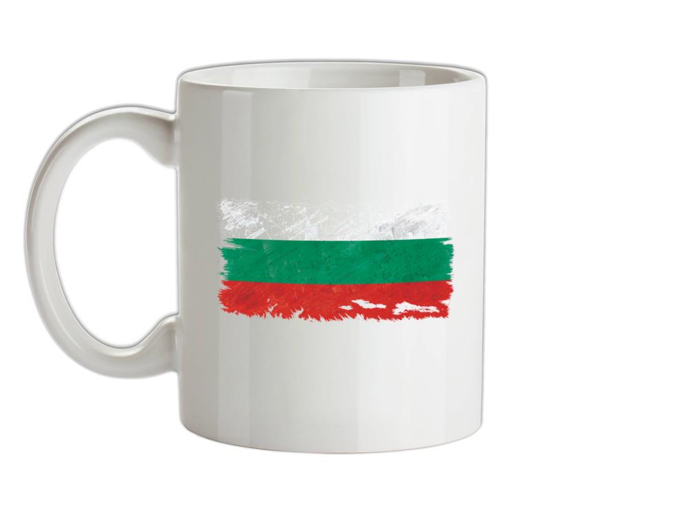 Bulgaria Grunge Style Flag Ceramic Mug