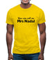 You Can Call Me Mrs Nadal Mens T-Shirt