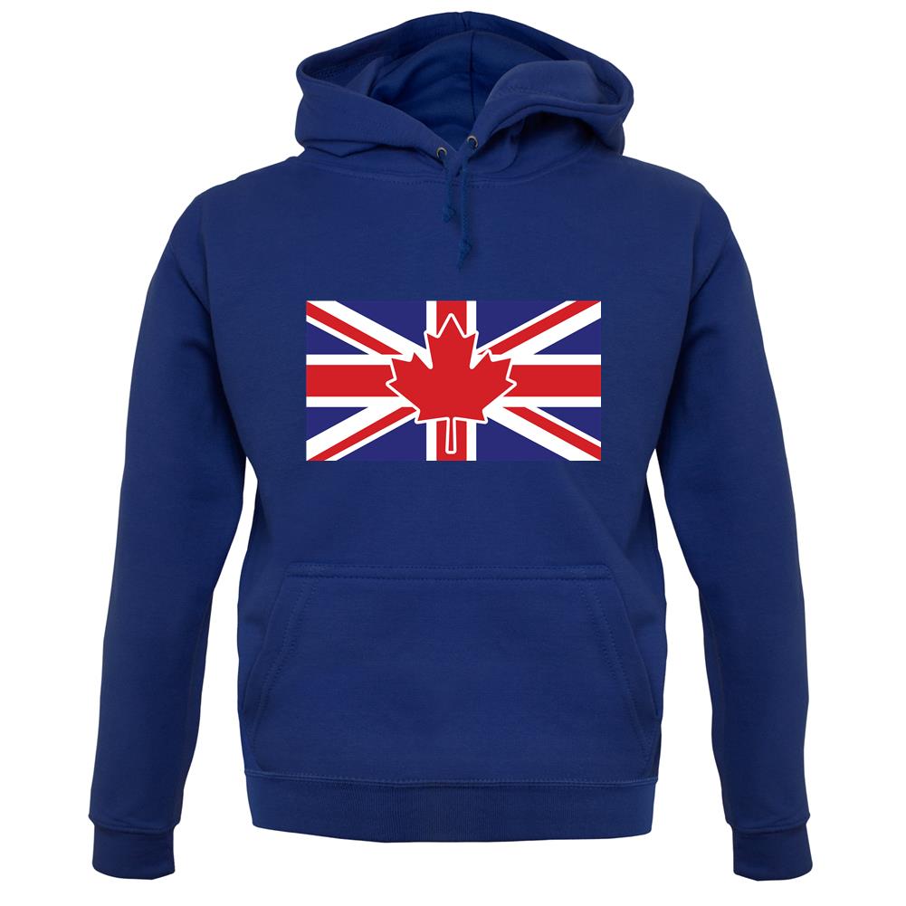 Canadian Union Jack Flag unisex hoodie
