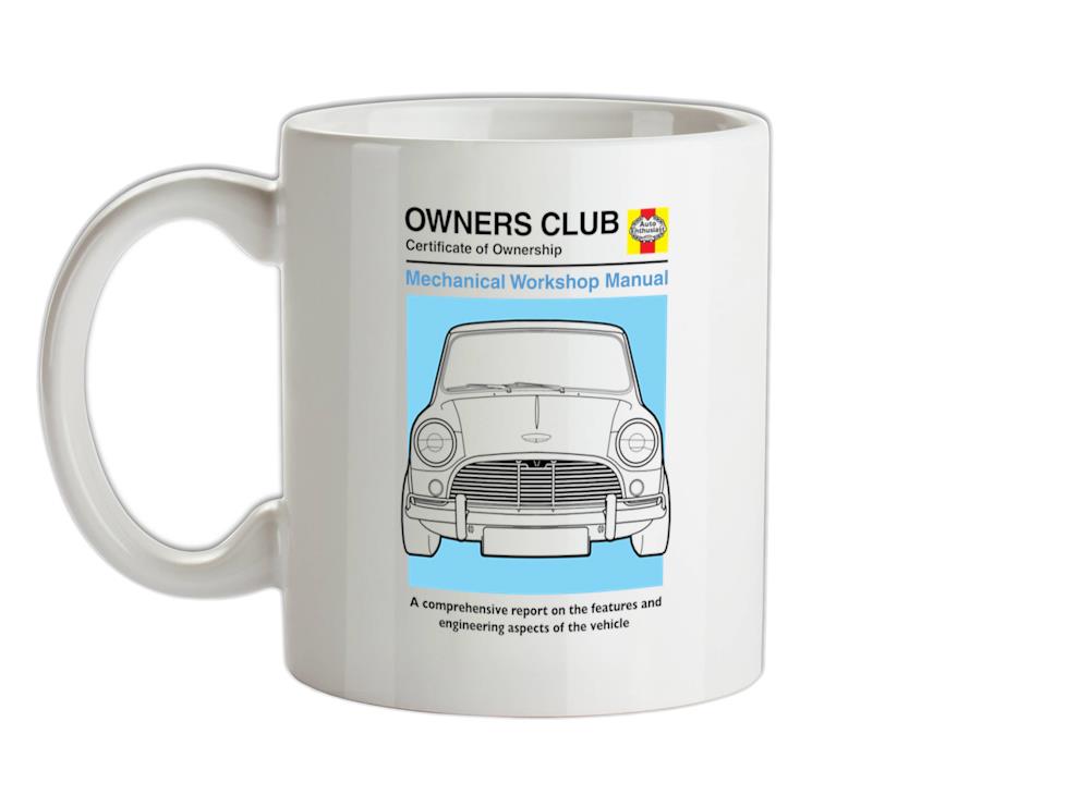 Car Owners Manual Mini Ceramic Mug