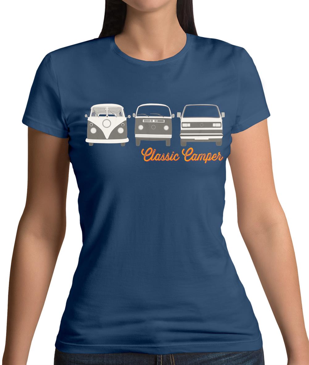 Classic Camper Womens T-Shirt