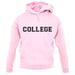 College unisex hoodie