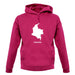 Colombia Silhouette unisex hoodie
