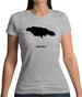 Jamaica Silhouette Womens T-Shirt