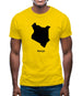 Kenya Silhouette Mens T-Shirt