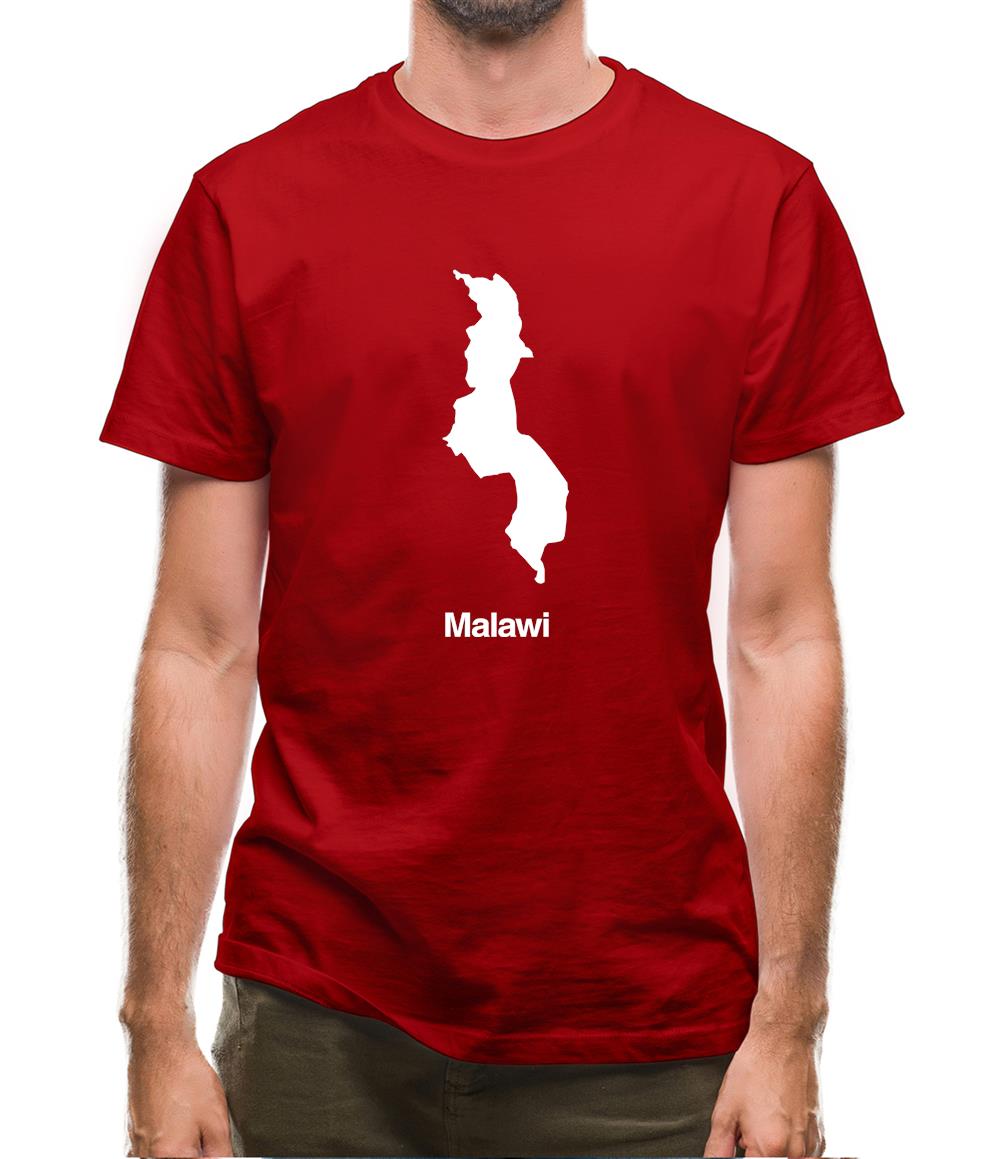 Malawi Silhouette Mens T-Shirt