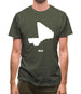 Mali Silhouette Mens T-Shirt