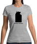 Northern Territory Silhouette Womens T-Shirt