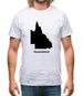 Queensland Silhouette Mens T-Shirt