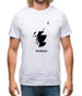 Scotland Silhouette Mens T-Shirt