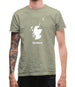 Scotland Silhouette Mens T-Shirt