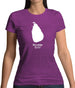 Sri Lanka Silhouette Womens T-Shirt